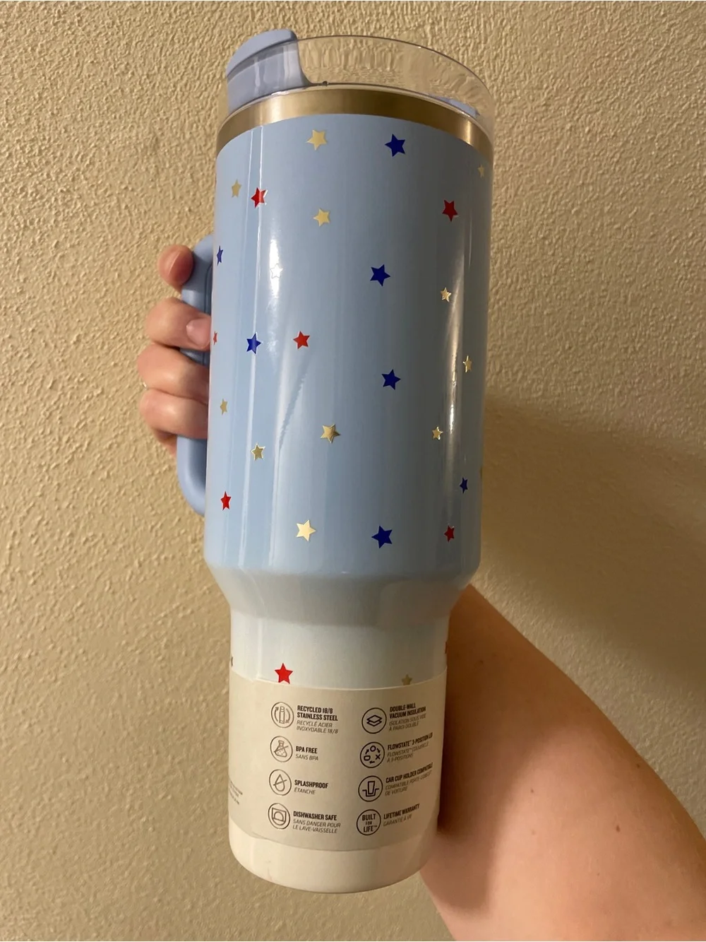 Stanley Quencher H2.0 Tumbler - Ombré Starry Sparkle Target Limited Edition - Picture 3 of 5